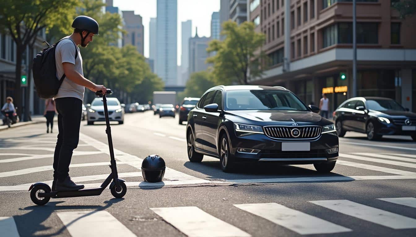 découvrez pourquoi les collisions en milieu urbain rendent l'assurance trottinette essentielle pour protéger votre sécurité et votre budget.