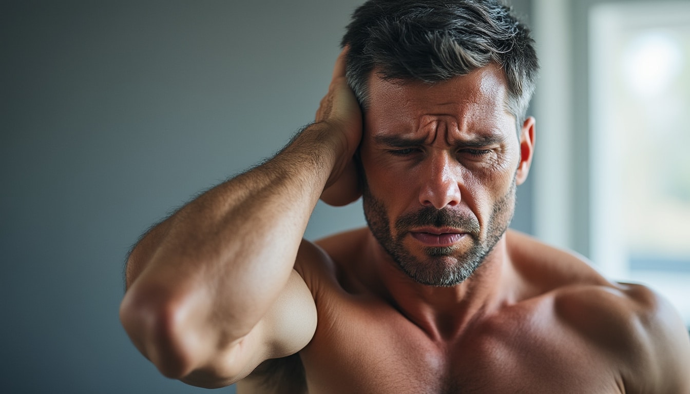 découvrez comment la difficulté à lever le bras peut être un signe du syndrome du muscle rotateur, ses causes, symptômes et options de traitement.