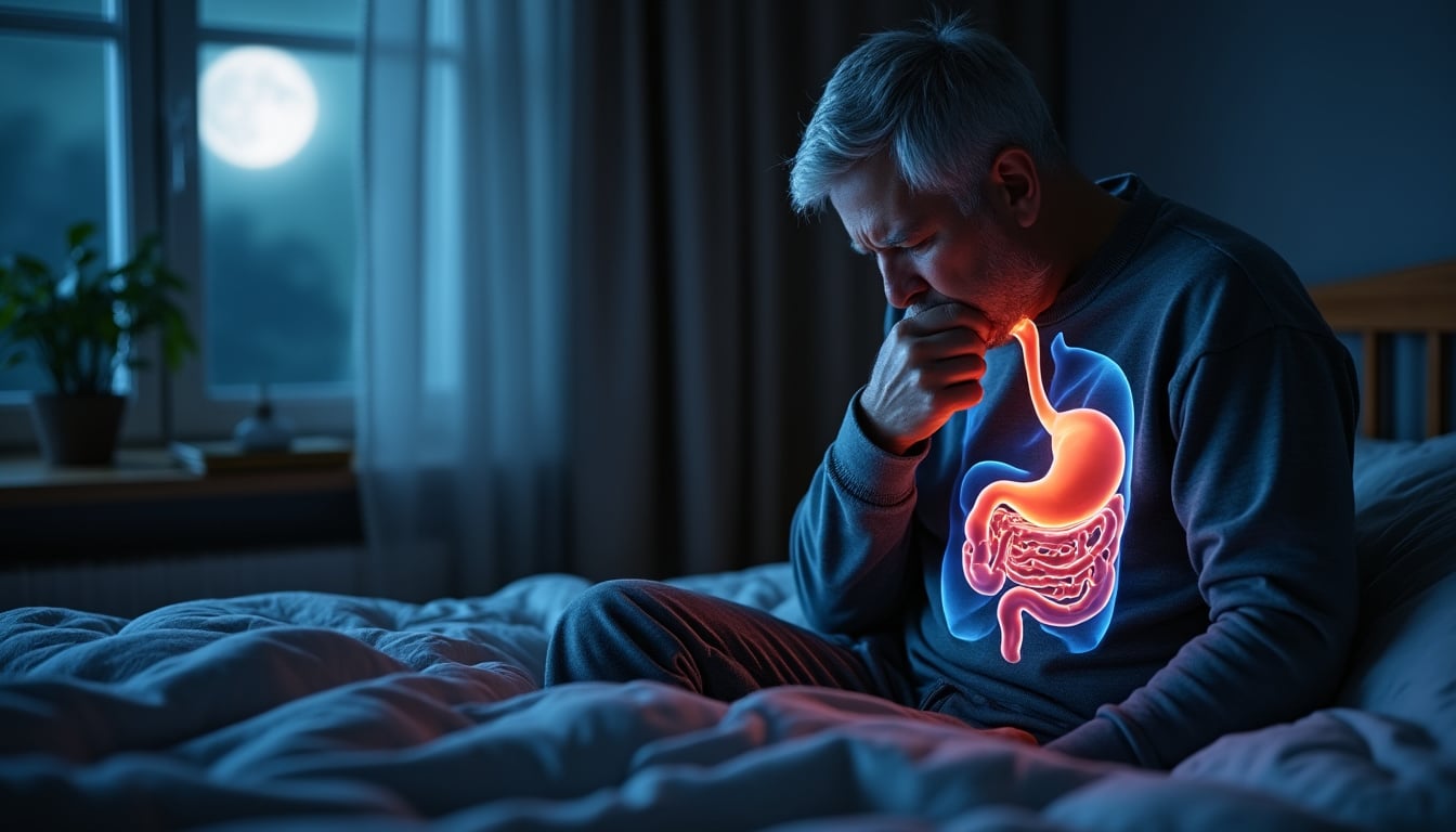 découvrez comment une toux nocturne inexpliquée peut être un signe de reflux gastrique et apprenez à reconnaître les symptômes pour mieux gérer cette condition.