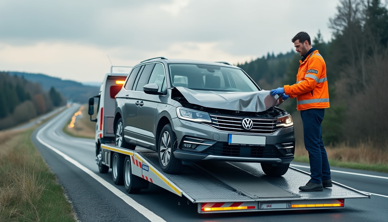 découvrez comment l’assurance rapatriement prend en charge le transport de votre véhicule accidenté et les démarches à effectuer.