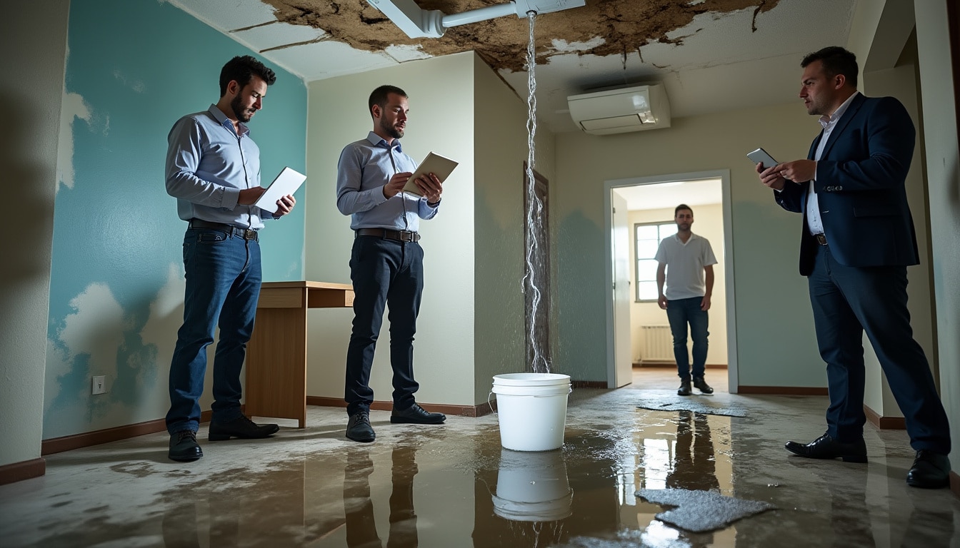 dégât des eaux dans un immeuble : découvrez quand l’assurance de copropriété intervient, les démarches à effectuer et les responsabilités de chacun.